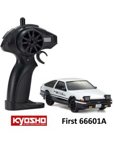 Mini-Z First Toyota Sprinter Truneo AE86 blanc/noir Kyosho 66601A