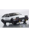 Mini-Z First Toyota Sprinter Truneo AE86 blanc/noir Kyosho 66601A - vue 2