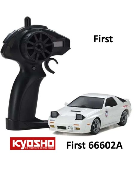 Mini-Z First Mazda Savanna RX7 blanche Kyosho 66602A