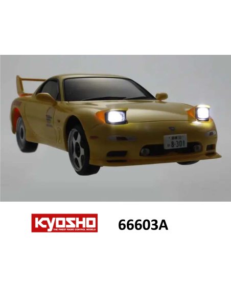 Mini-Z First Mazda RX7 FD3S jaune  Kyosho 66603A