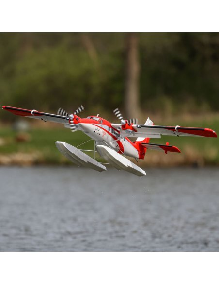 E-flite Twin Otter BNF Basic + flotteurs (env 1,4m) AS3X /Safe EFL32050CF