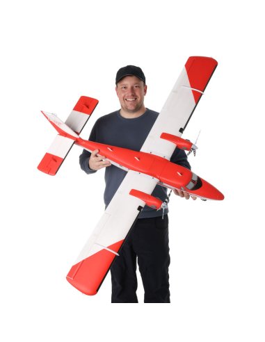 E-flite Twin Otter BNF Basic + flotteurs (env 1,4m) AS3X /Safe EFL32050CF