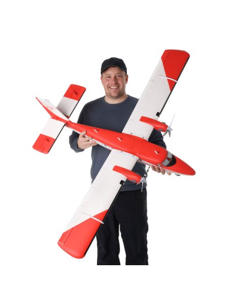 E-flite Twin Otter BNF Basic + flotteurs (env 1,4m) AS3X /Safe EFL32050CF