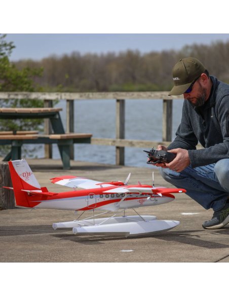 E-flite Twin Otter BNF Basic + flotteurs (env 1,4m) AS3X /Safe EFL32050CF