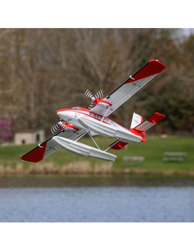 E-flite Twin Otter BNF Basic + flotteurs (env 1,4m) AS3X /Safe EFL32050CF