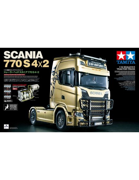 Tamiya 56379 Scania 770 S 4x2 1/14 ème Nuremberg 2025