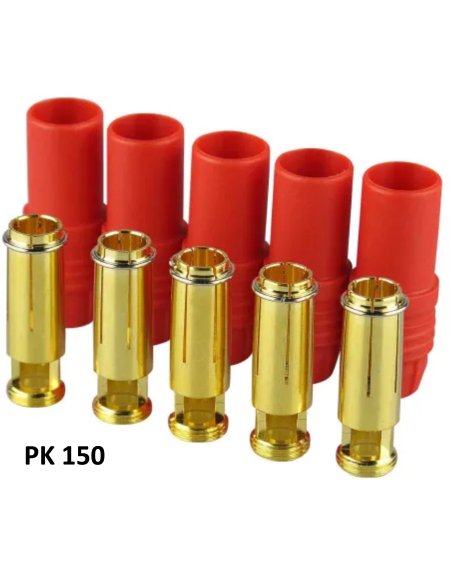 PK 150 Femelle boitier rouge ( à l'unité )