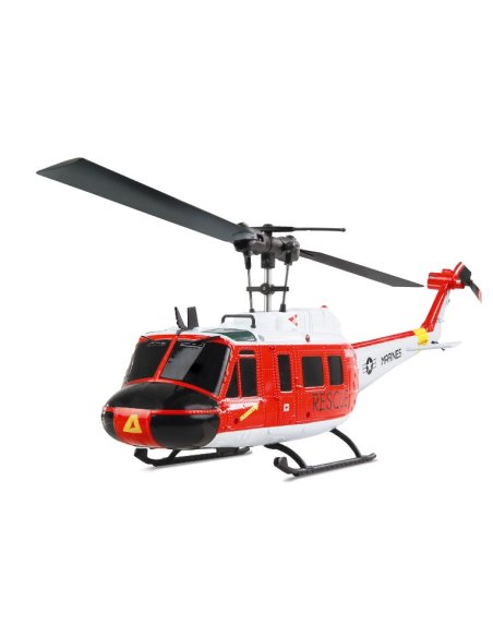 Helicoptère RC Bell UH-1D Marine Brushless 6 canaux complets