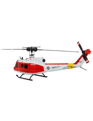 Helicoptère RC Bell UH-1D Marine Brushless 6 canaux complets