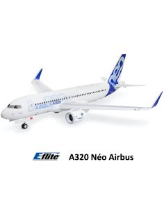 E-flite Airbus A320 Néo env 1,52 M double turbine BNF ou PNP
