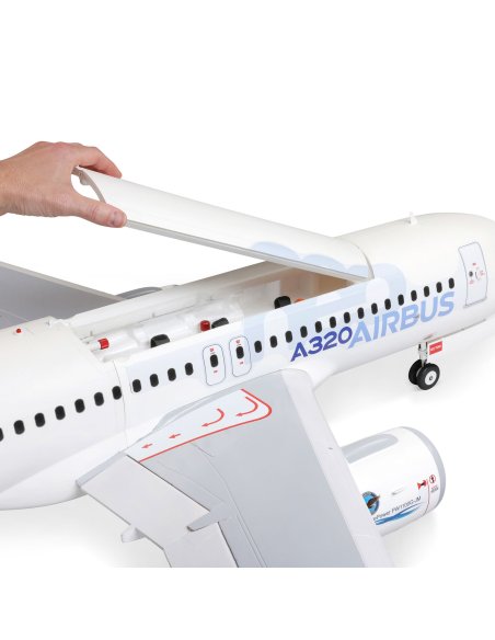 E-flite Airbus A320 Néo env 1,52 M double turbine BNF ou PNP