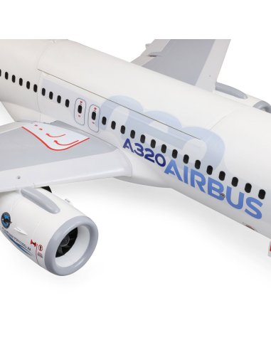 E-flite Airbus A320 Néo env 1,52 M double turbine BNF ou PNP