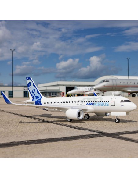 E-flite Airbus A320 Néo env 1,52 M double turbine BNF ou PNP