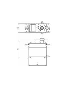 Servo DES 477 BB  Graupner 2