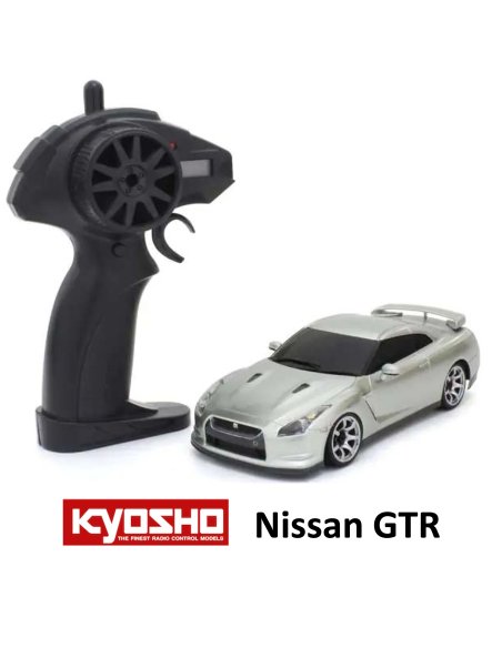 Mini-Z First Nissan GTR R35 Silver Kyosho 66608A