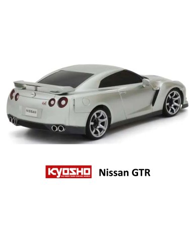 Mini-Z First Nissan GTR R35 Silver Kyosho 66608A