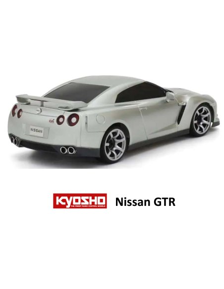 Mini-Z First Nissan GTR R35 Silver Kyosho 66608A