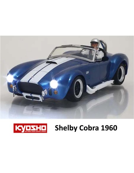 Mini-Z First Cobra Shelby 427 Bleu 1960 Kyosho 66610A