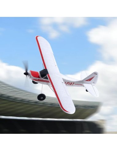 FMS Avion PA18 500mm RTF Complet avec radio