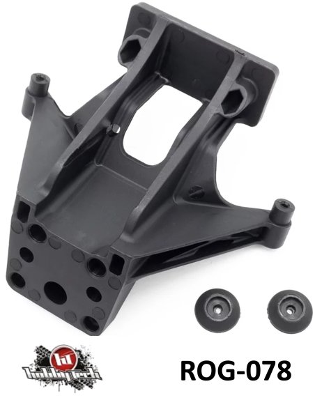 Hobbytech ROG-078 support amortisseurs + aileron Rogue Buggy