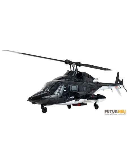 Helicoptère RC Airwolf bell 222 pro 6 canaux Complet