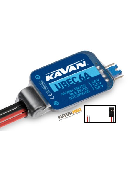 Ubec 6A Kavan futurheli RC