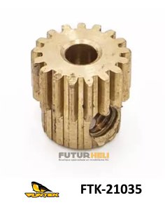 FTK-21035 pignon moteur 17 dents + vis Funtek STX