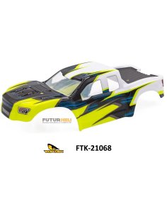Carrosserie Funtek STX jaune FTK-21068