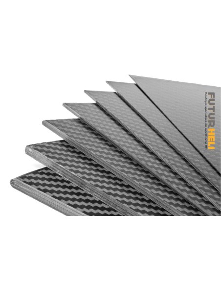 Plaque Carbone 2 mm 400 x 250 mm