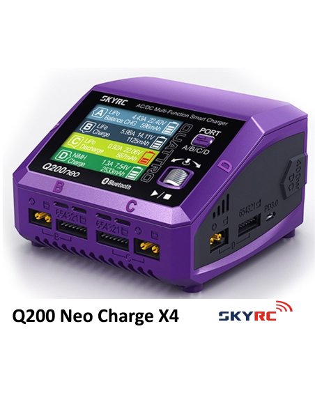 Chargeur Q200 Neo Quattro AC/DC 400w DC SkyRC