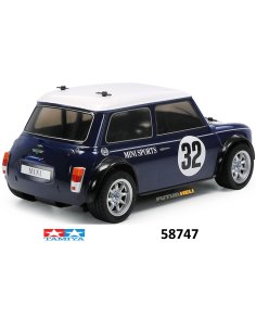 Mini Cooper Racing Tamiya 58747 châssis MB01 2