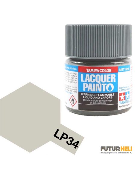 LP-34 Peinture Light Gray 10ml Tamiya 82134