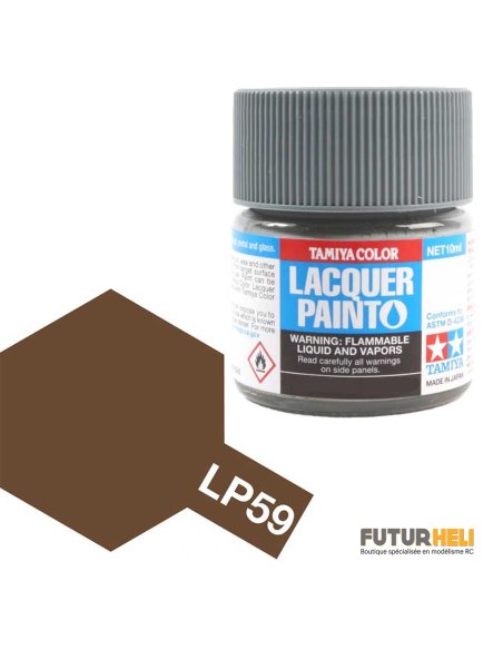 LP-59 Peinture Brun Mat 10ml Tamiya 82159