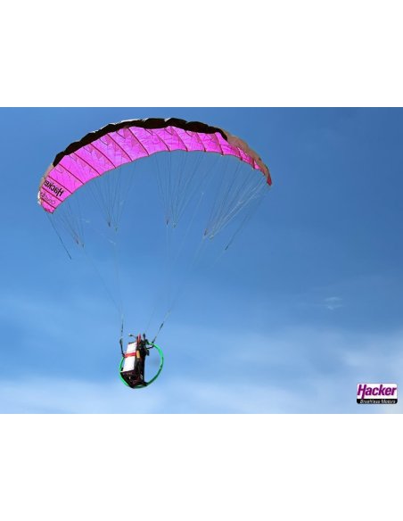 Parapente RC motorisé violet 1,5m ARF Hacker 67006936