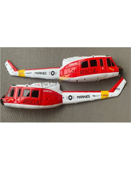 Fuselage Bell UH-1 couleurs de la marine