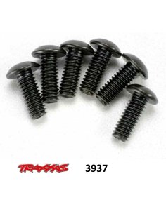 Traxxas 3937 vis bombée 4x12 (x6)