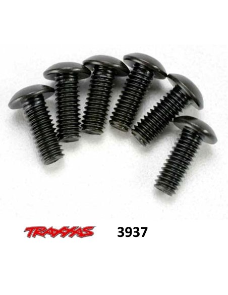 Traxxas 3937 vis bombée 4x12 (x6)