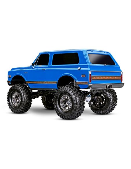 TRX-4 Chevrolet Blazer 1972 Bleu Hight Trial 92086-4-BLUE