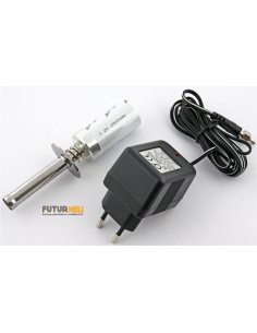 Chauffe bougie Long + batterie 2500 MAh + Chargeur