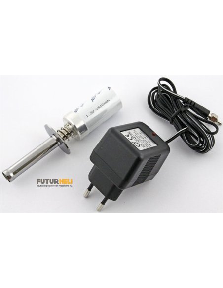 Chauffe bougie Long + batterie 2500 MAh + Chargeur