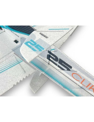 Avion Indoor Clik 25 bleu 840mm EPP super combo motorisation