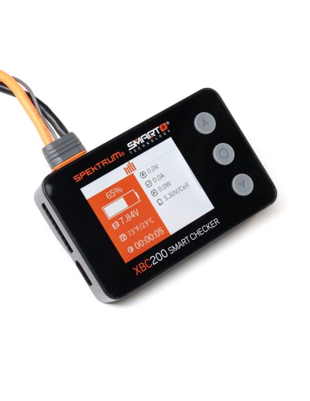 Batterie Checker + testeur servo et récepteur Spektrum SPMXBC200