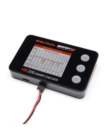 Batterie Checker + testeur servo et récepteur Spektrum SPMXBC200