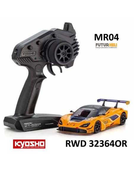 Mini-Z Mc Laren 720S GT3 Orange MR04 RWD 32364OR