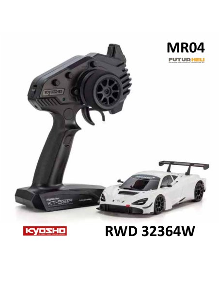 Mini-Z Mc Laren 720S GT3 Blanche MR04 RWD 32364W