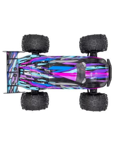 Funtek futurheli vue de dessus version 2 violet