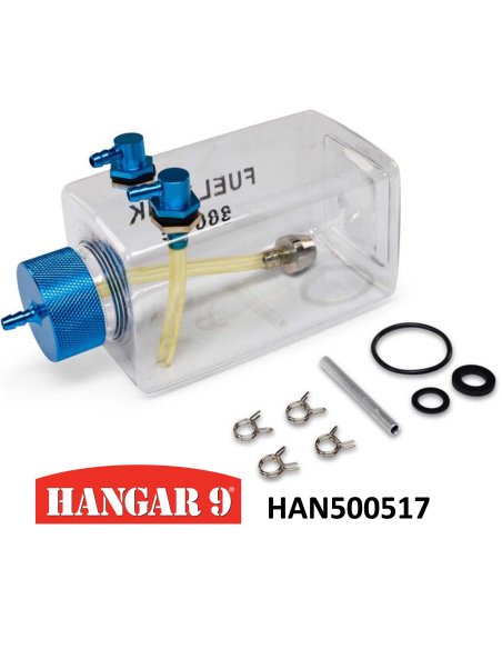 Réservoir 300cc complet transparent HAN500517 Hangar9