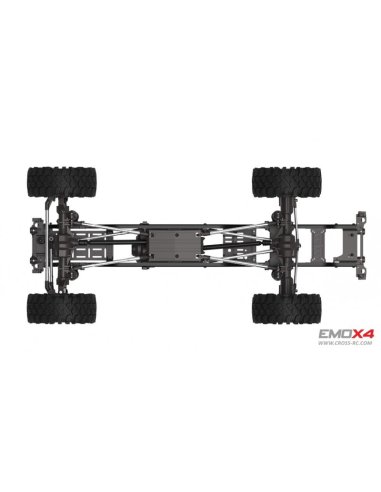 Cross-RC Emo X4 RTR 1/8 ème Brushed Kit Gris CRO90100175