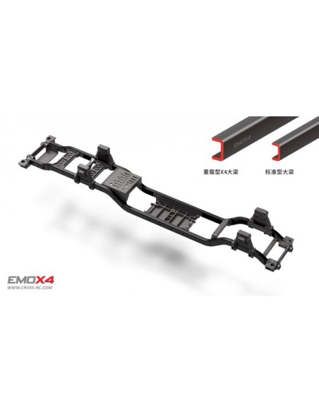 Cross-RC Emo X4 RTR 1/8 ème Brushed Kit Gris CRO90100175