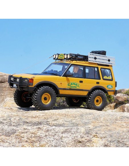 Land Rover 1/10 Discovery Camel trophy ARTR FMS11043RS-YL-SP